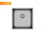 Pia De Sobrepor Quadratta 40x40cm Cuba Em Aço Inox Escovado Com Válvula De 3.1/2 (Outlet) Pia De Sobrepor Quadratta 40x40cm Cuba Em Aço Inox Escovado Com Válvula De 3.1/2 (Outlet)