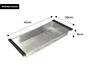 Cuba Dupla Sobrepor Calha Úmida Essence 78x43cm Aço Inox Escovado Com Escorredor E Válvula 4.1/2