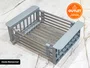 Cuba Sobrepor 60x40 Inox Escovado Flush Completa (Outlet )