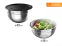 Cuba Workstation Calha Úmida 84x44cm Inox De Sobrepor Completa (Outlet)