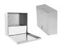 Dispenser de Papel Toalha Calha Úmida Pro Em Aço Inox Escovado