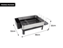 Escorredor de Louça Calha Úmida Speciale 32x58x22cm em Aço Inox com Bandeja Coletora
