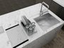 Escorredor De Louça para Bancada Em Aço Inox Escovado 37x20cm