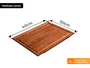 Escorredor Gourmet Quadratta Pratic 3 Módulos Com Tábua de Corte Em Ébano (Outlet)