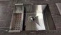 Escorredor Para Cuba 42,3x12x10 Em Aço Inox Com Acabamento Escovado
