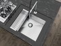 Escorredor Para Cuba 42,3x12x10 Em Aço Inox Com Acabamento Escovado