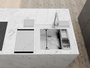 Kit Cesto Escorredor Mini Calha Úmida 3 Módulos 42,3x12cm