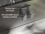 Dispenser Dosador Kitchen Para Bancada 300ml + Porta Esponja Mini Inox 304 Com Ventosa