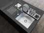Kit Escorredor Sobrepor Calha Úmida Kitchen 3 Módulos 73,5cm
