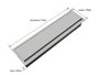 Kit Escorredor Sobrepor Calha Úmida Kitchen 3 Módulos 73,5cm CT
