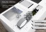 Kit Escorredor Sobrepor Calha Úmida Kitchen 4 Módulos 90cm PH 16,6cm