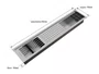 Kit Escorredor Sobrepor Calha Úmida Kitchen 4 Módulos 90cm PH 16,6cm