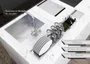 Kit Escorredor Sobrepor Calha Úmida Kitchen 4 Módulos 90cm PH 16,6cm