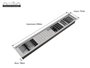 Kit Escorredor Sobrepor Calha Umida Kitchen 5 Módulos 108cm
