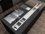 Kit Escorredor Sobrepor Calha Úmida Kitchen 8 Módulos 200cm