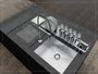 Kit Escorredor Sobrepor Calha Úmida Slim 3 Módulos 85cm