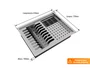 Escorredor Completo Com Acessórios Calha Úmida Pratic 3 Módulos 43cm (Outlet)