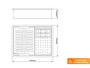 Kit Escorredor Sobrepor Calha Úmida Pratic 3 Módulos CT (Outlet)