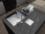 Kit Escorredor Sobrepor Calha Úmida Pratic 3 Módulos 43cm