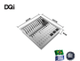 Kit Escorredor Sobrepor DQI Quadrado Módulo Único 40x40cm