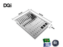 Kit Escorredor Sobrepor DQI Quadrado Módulo Único 44x34cm
