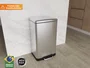 Lixeira Inox 30L Nobille Pedal Reforçado Com Amortecedor (Outlet)