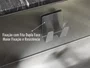 Porta Esponja Com Fita Dupla- Face Em Aço Inox Escovado
