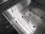 Porta Esponja Com Fita Dupla- Face Em Aço Inox Escovado