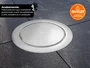 Ralo Redondo Embutido Click Inteligente Em Aço Inox Polido 15cm (Outlet)