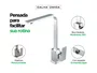 Torneira Monocomando Chrome Cromada Para Cozinha Slim DQI