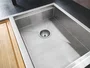 Válvula Premium 3.1/2'' Em Aço Inox 304 Para Cuba Pia De Cozinha Pino Inox