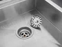 Válvula Premium 3.1/2'' Em Aço Inox 304 Para Cuba Pia De Cozinha Pino Inox