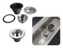 Válvula 3 1/2'' Em Aço Inox 304 Para Pia De Cozinha e Tanque