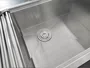 Válvula De Pia 4 1/2" Com Ralo Cesto Removível Em Inox 304 Escovado