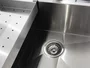 Válvula 4 1/2'' Em Aço Inox 304 Para Cuba Pia De Cozinha