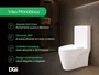 Vaso Sanitário Monobloco Cerâmica Branco com Caixa Acoplada