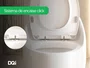 Vaso Sanitário Monobloco Branco Com Caixa Acoplada Formato Oval