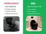 Vaso Sanitário Monobloco Preto Com Caixa Acoplada Formato Oval